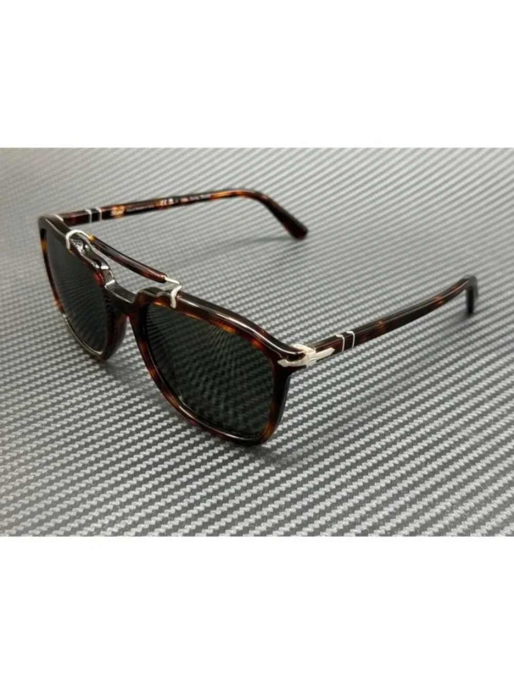 New Persol Men Havana Sunglasses 55-20-140